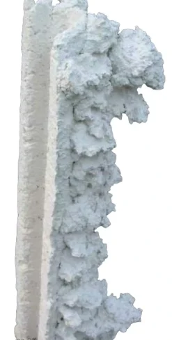 Riffkeramik rørskjuler 50 cm.