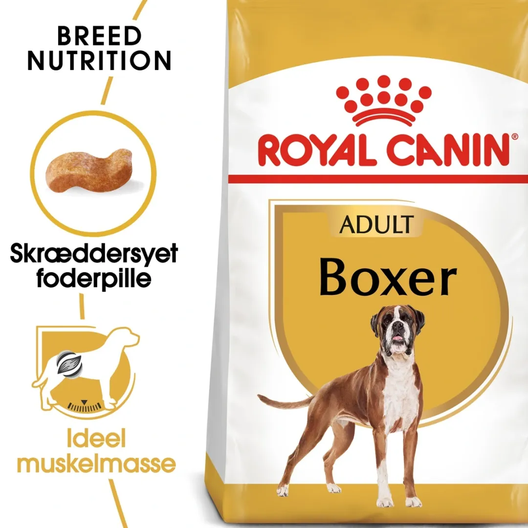 Royal Canin Hundefoder Royal Canin Boxer Adult 12 kg - fuldfoder til voksne boxere