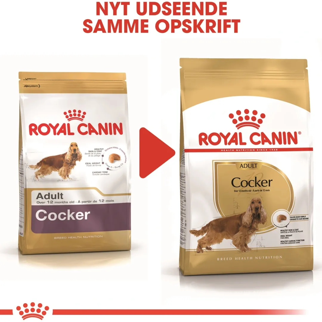 Royal Canin Hundefoder Royal Canin Cocker Spaniel Adult 12 kg - tørfoder til voksne hunde