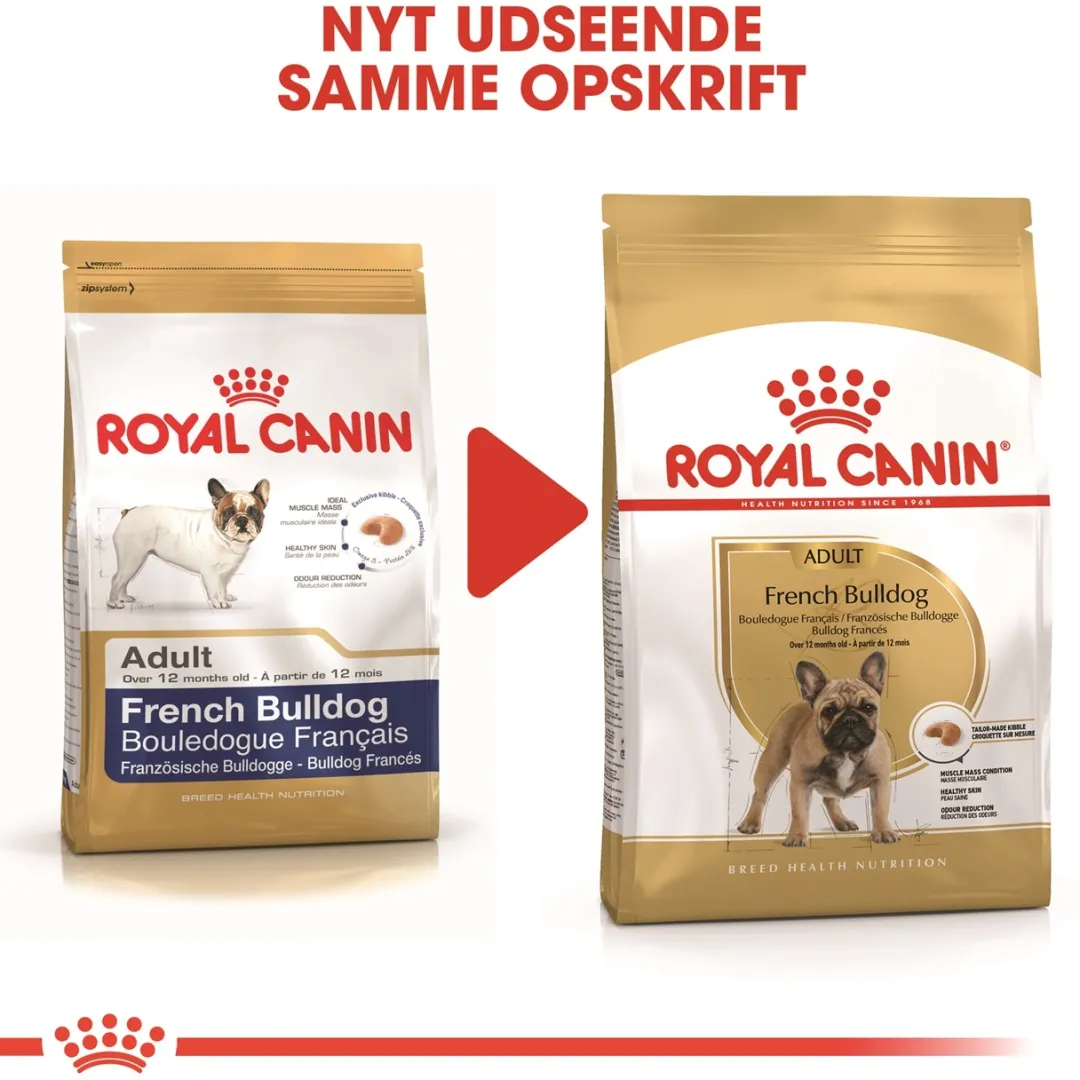 Royal Canin Hundefoder Royal Canin French Bulldog Adult 3 kg - tørfoder til voksne hunde