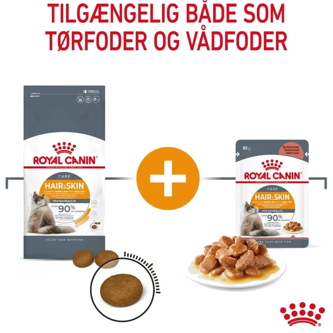 Royal Canin Kattefoder Royal Canin Hair and Skin care 400 g