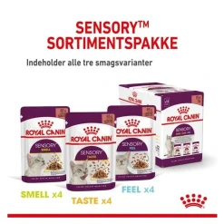 Royal Canin Kattefoder Royal Canin Kattevådmad Sensory Feel Sovs Adult