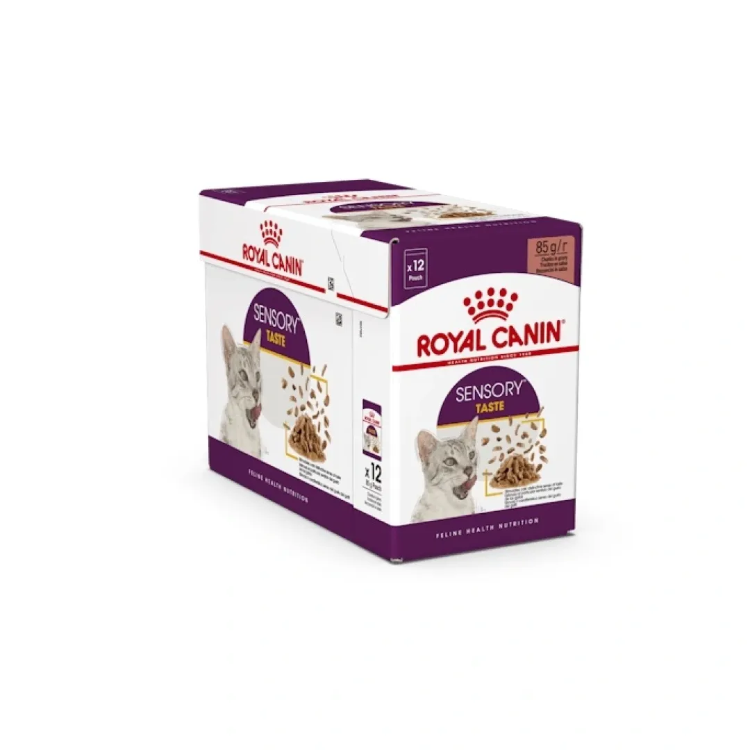 Royal Canin Kattefoder Royal Canin Kattevådmad Sensory Taste Sovs Adult