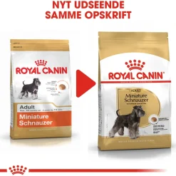 Royal Canin Hundefoder Royal Canin Miniature Schnauzer Adult 3 kg - tørfoder til små hunde