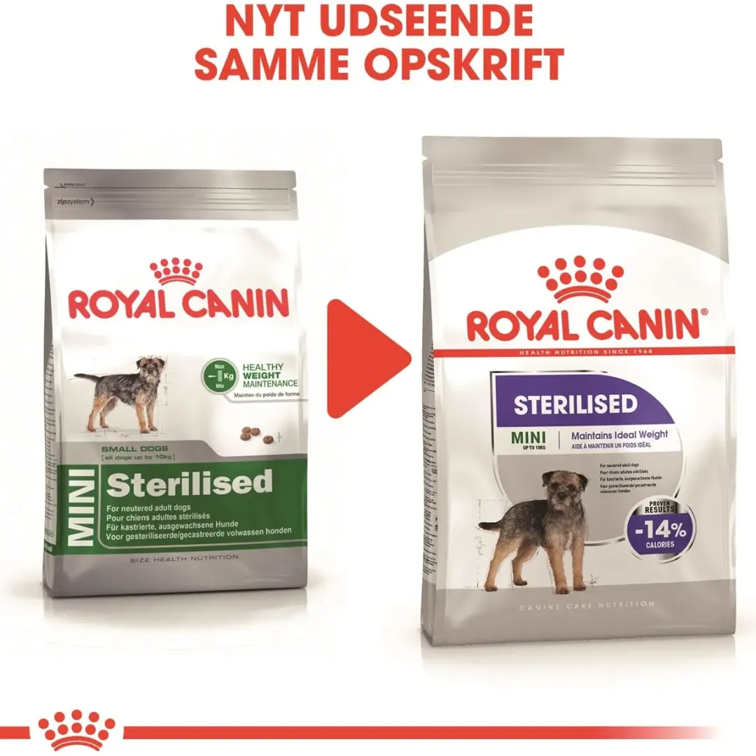 Royal Canin Hundefoder Royal Canin Mini Sterilised Adult 3 kg - hundefoder til små steriliserede hunde