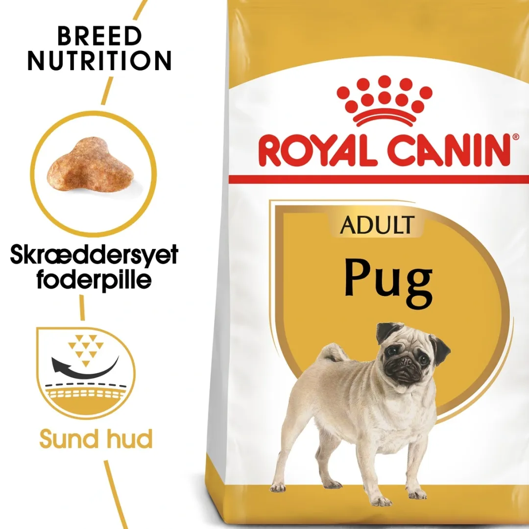 Royal Canin Hundefoder Royal Canin Pug Adult 1,5 kg - tørfoder til mops