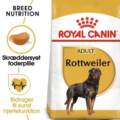 Royal Canin Hundefoder Royal Canin Rottweiler Adult 12 kg - tørfoder til voksne hunde