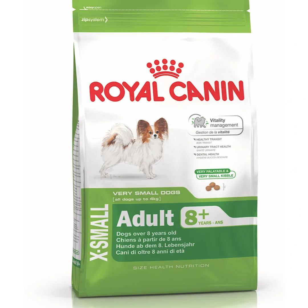 Royal Canin Hundefoder Royal Canin X-small Adult 8+ 1,5 kg - seniorfoder til små hunde