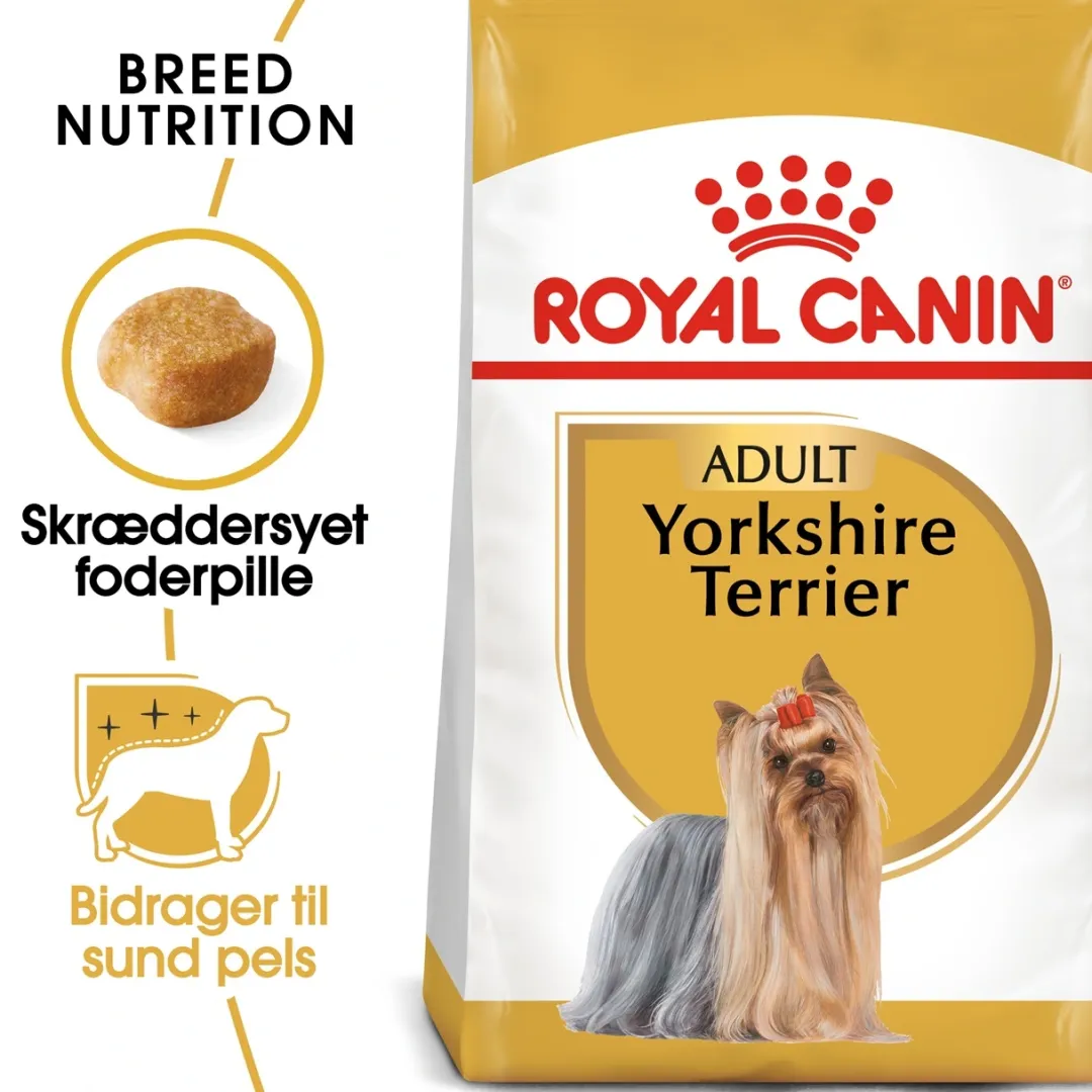 Royal Canin Hundefoder Royal Canin Yorkshire Terrier Adult 1,5 kg - tørfoder til små hunde