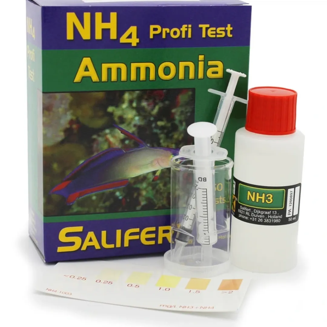 Salifert - Creating the right environment Salifert Ammonium Test NH3 / NH4