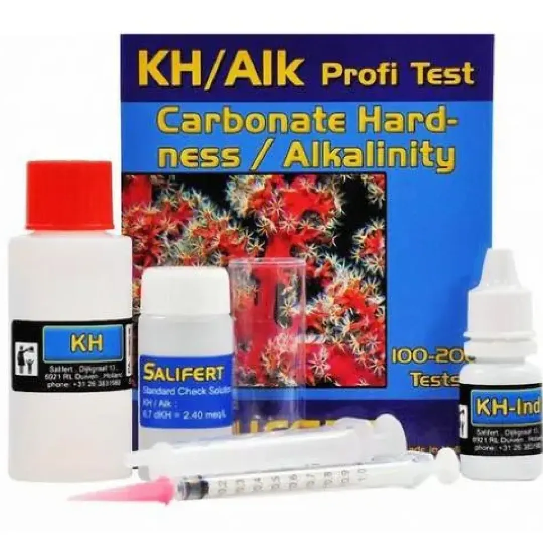 Salifert - Creating the right environment Salifert KH/Alkalinity Test Karbonat Hårdhed