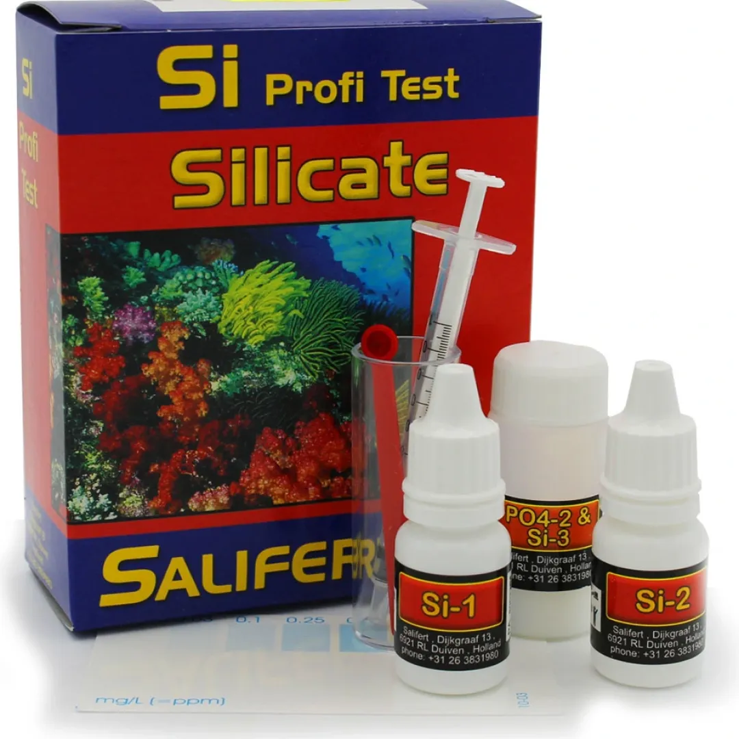 Salifert - Creating the right environment Salifert Silikat Test SI