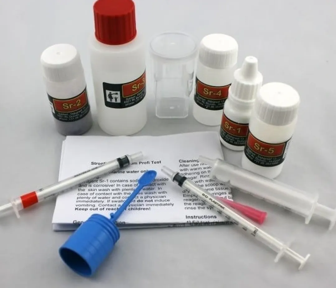 Salifert - Creating the right environment Salifert Strontium Test SR