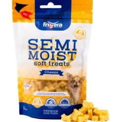 Frigera Semi-Moist Soft Glutenfri Ost 165 g - bløde hundesnacks