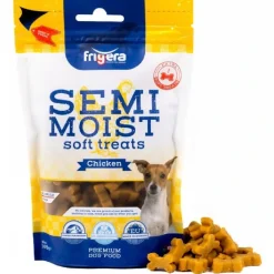 Frigera Semi-Moist Soft Kylling 165 g - bløde hundesnacks
