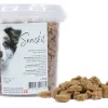 Snackit Kvalitetssnacks til hunde Snackit Semi-Moist Mini Bones med Kylling 500 g - bløde hundesnacks