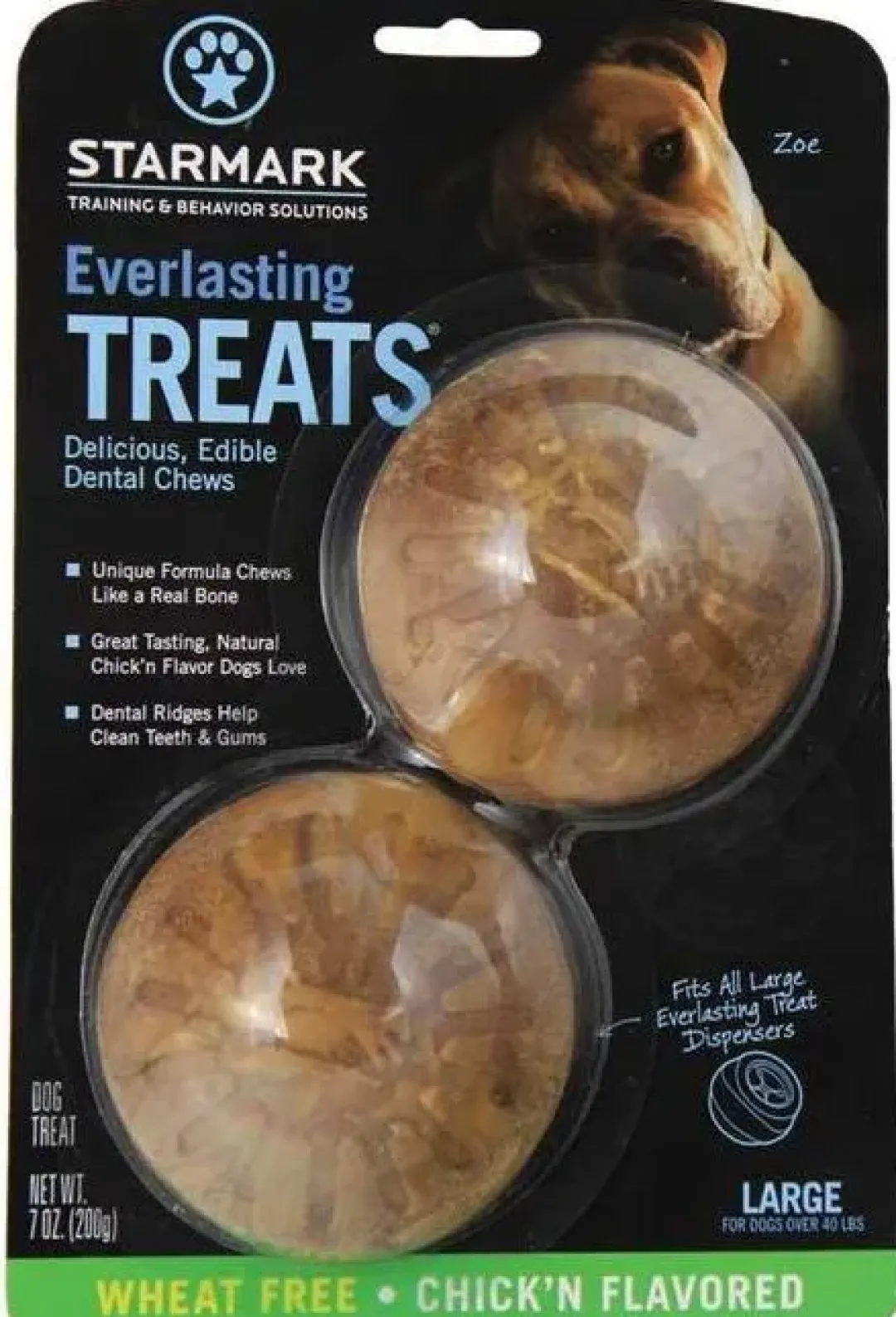 Starmark Everlasting Treats Large Chicken Veggie - langtidssnack til store hunde