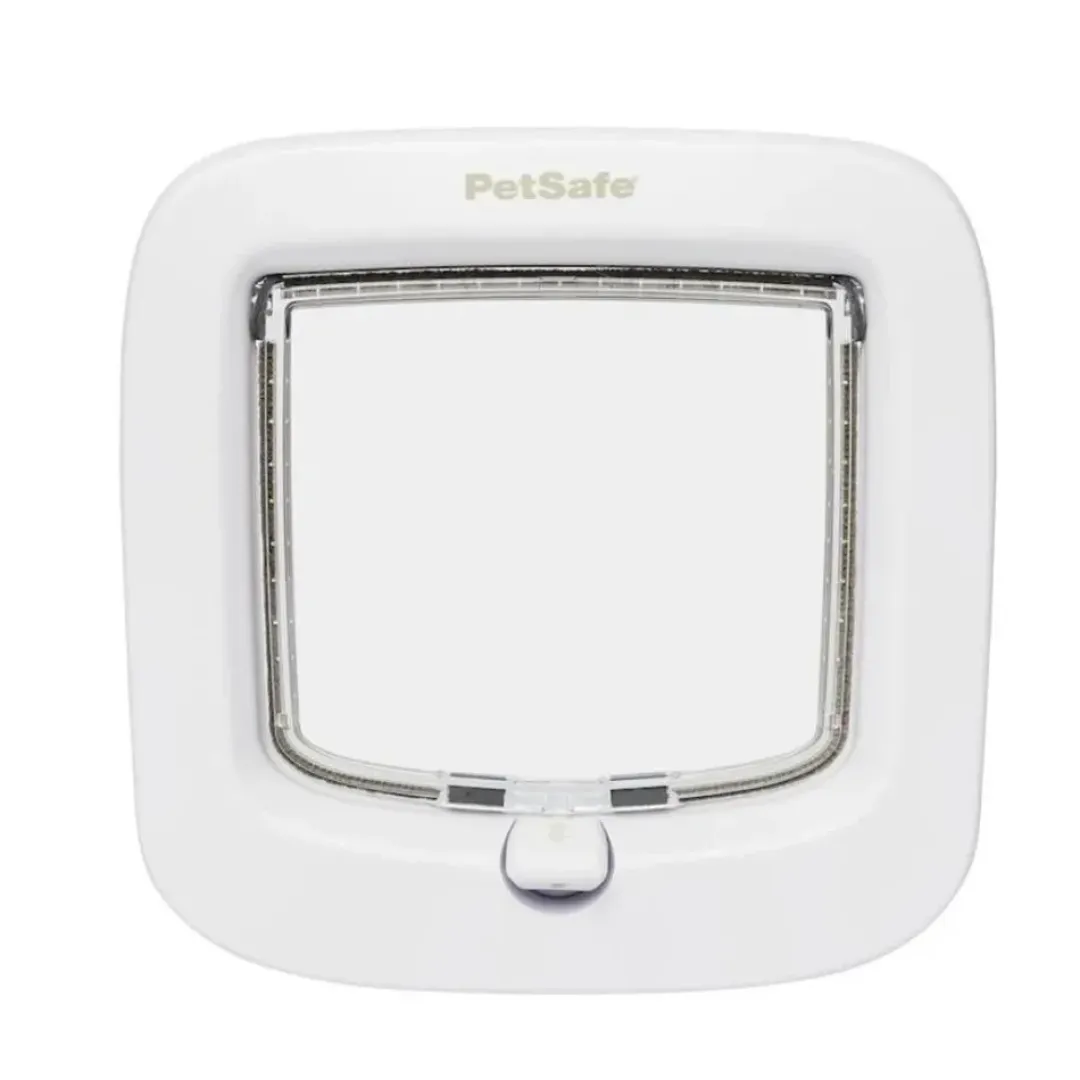 Petsafe Staywell Deluxe 4-vejs kattelem Hvid