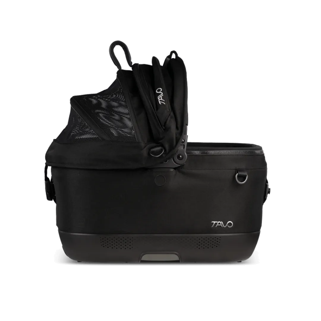 Tavo Pets Tavo MAEVE ISO6X ONYX Sort - Crashtestet ISOFIX-autostol til kæledyr