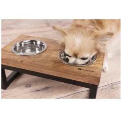 Flamingo Tommy twin feeder set med stand 2700 ml