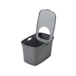 MiniZoo Top Cat Kattetoilet Cool Grey