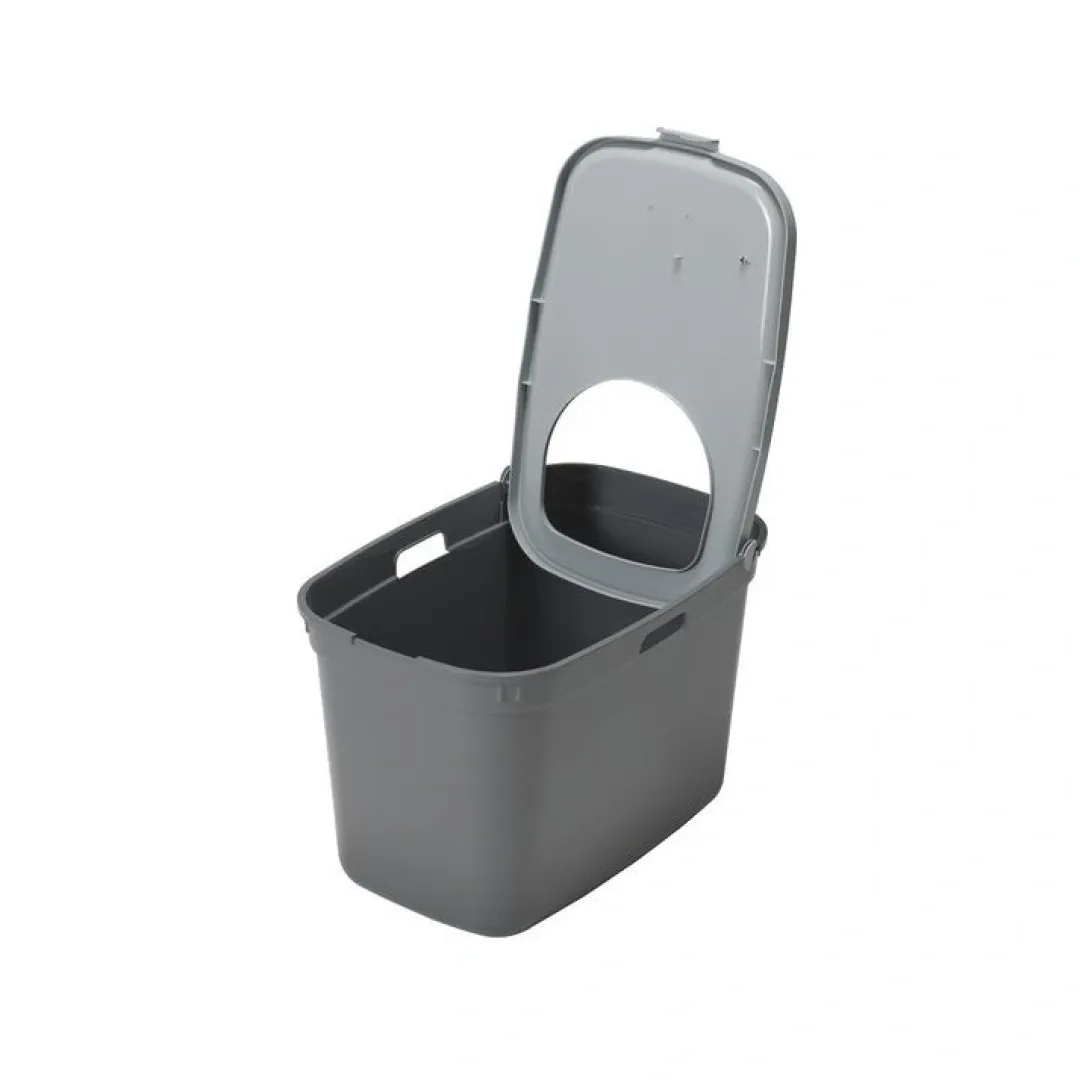 MiniZoo Top Cat Kattetoilet Cool Grey