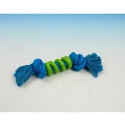 MiniZoo Tov med gummi omkring 29,5 cm - hundelegetøj