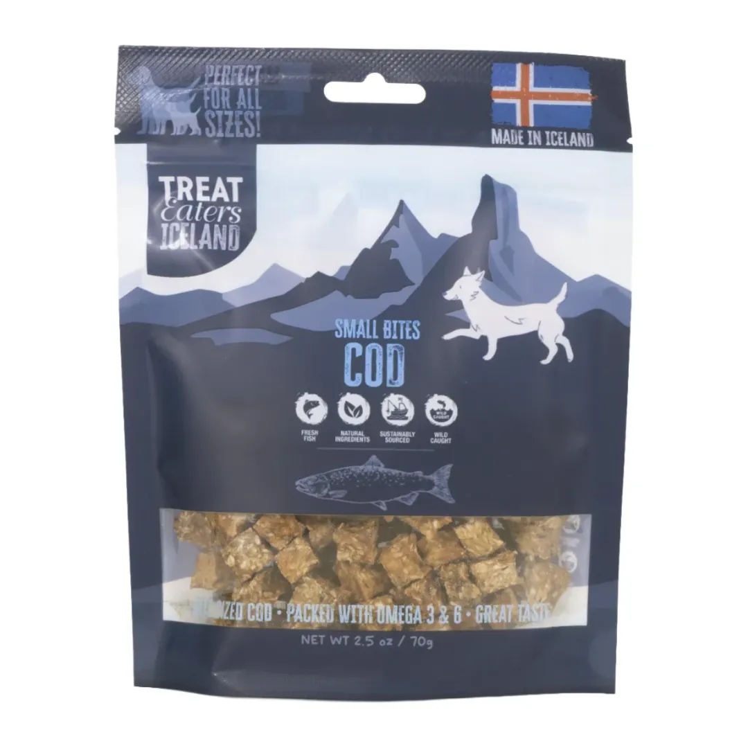 Treateaters Iceland torskebidder til hund 70 g