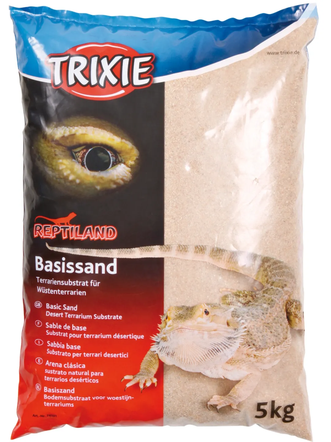 Trixie Basissand 5 kg Gul