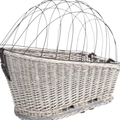 Trixie Cykelkurv til bagagebærer (Grå)