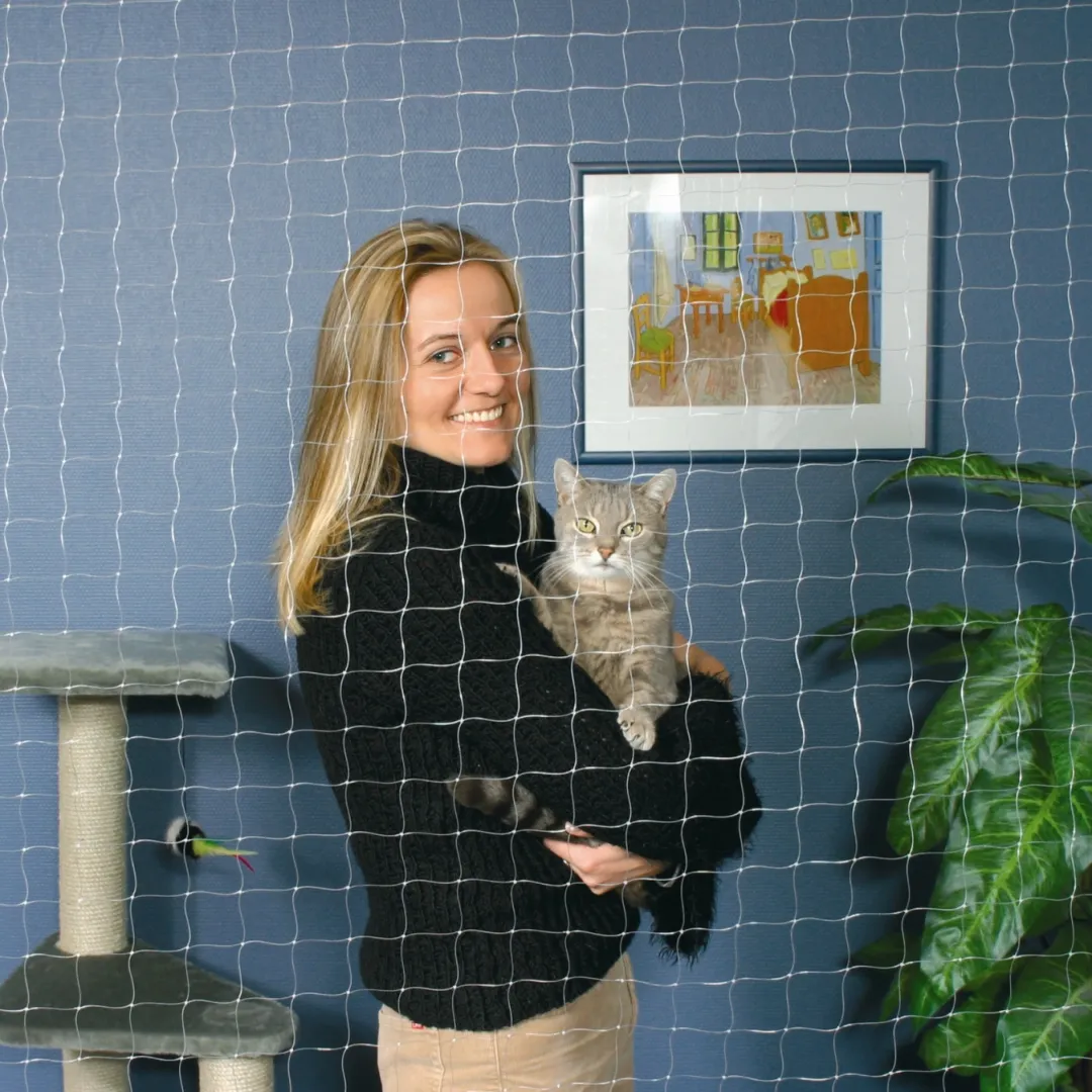 Trixie Kattebeskyttelses net Sort 8x3 m