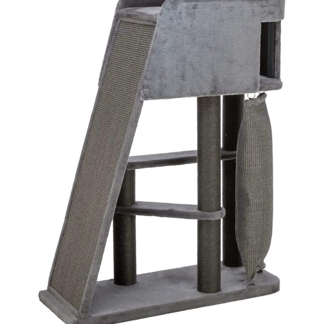Trixie Kradsetræ Kattetårn Active med klatrerampe 122 cm