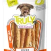 Truly Katte og Hundesnack Truly Chicken Jerky Rawhide Twisted 325 g - kyllingejerky med råhud