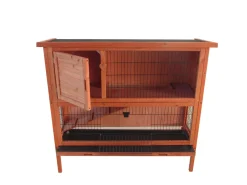 MiniZoo Udendørs Kaninbur i 2 etager 124 cm