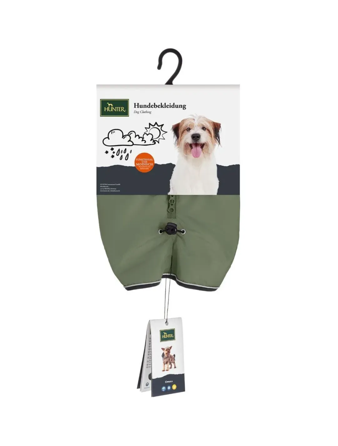 Hunter Uppsala dækken Khaki grøn 35 cm