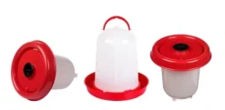 MiniZoo Vandautomat til høns håndtag 8 Liter med prop