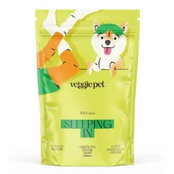 Truly Katte og Hundesnack VeggiePet Grøn te Dental Twist 100 g Sleeping In