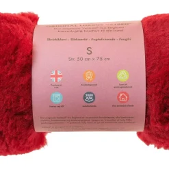 B&B Økologisk Hundeshampoo Vetbed Original bourgogne rød small 50x75 cm til hund - varm luksus i kompakt format