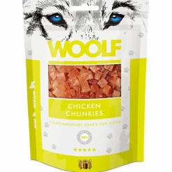 Woolf HundeSnacks og Kattesnack Woolf Hundesnack Kylling Chunkies