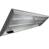 MiniZoo 100x50 cm 250 L Sølv Alu lampe med 1 række LED
