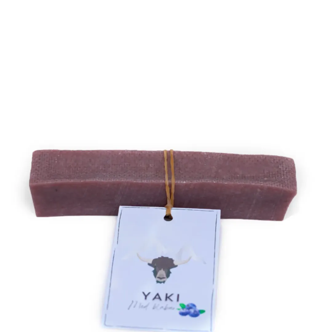 Yaki Dog Treats Yaki vegetarisk hundesnack med blåbær L 110-120 g