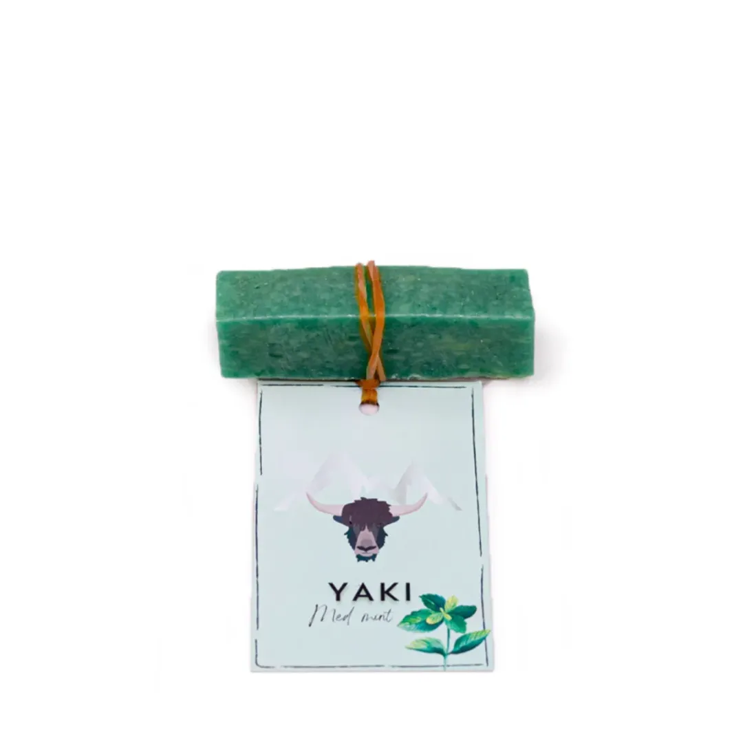 Yaki Dog Treats Yaki vegetarisk tyggeben til hund med mint S 30-35 g
