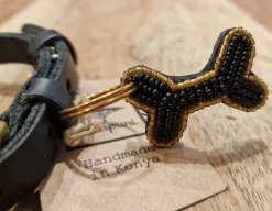 Zinj Hundehalsbånd Zinj Terese Turkis halsbånd Micro Lang - klassisk mønster i moderne udgave